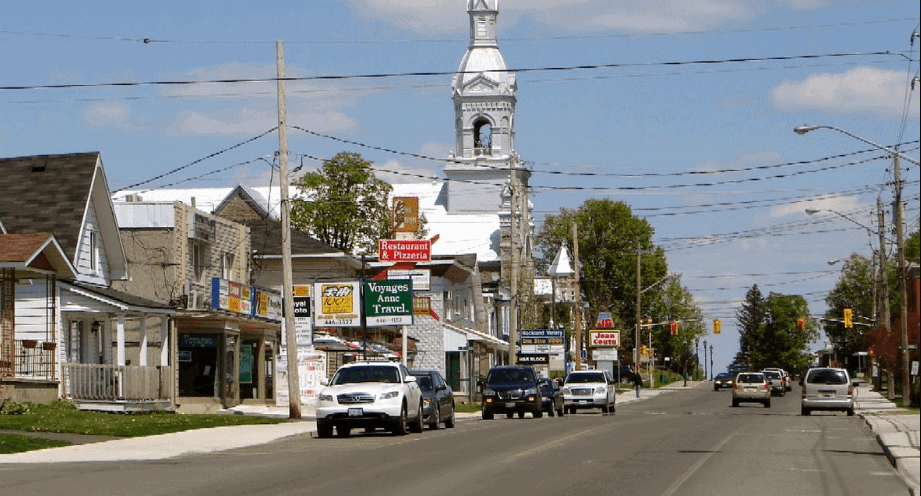 Downtown Russell Ontario