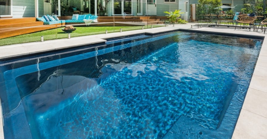 Fiberglass pool