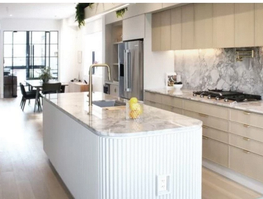 Curvy Kitchen Island