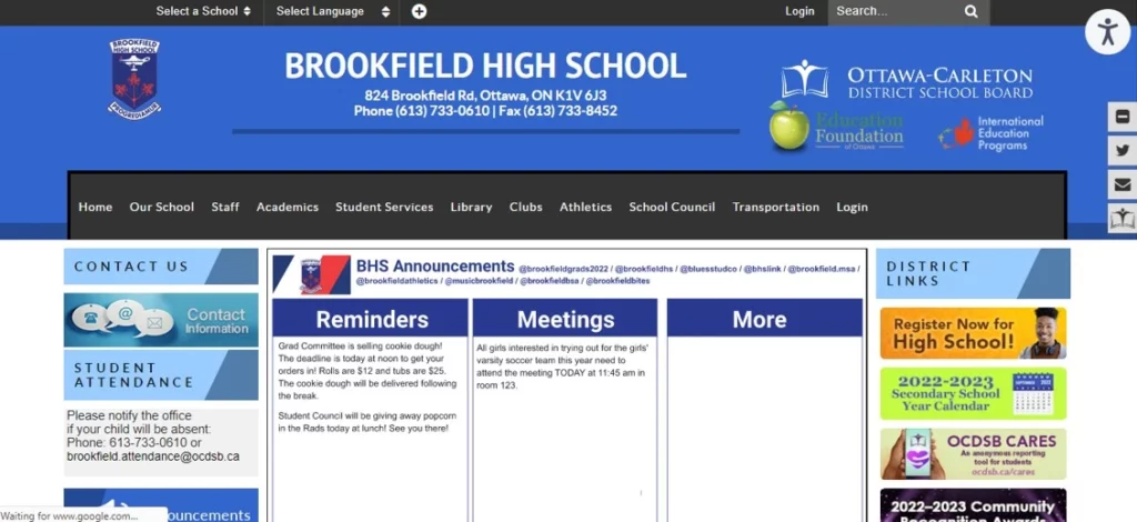 Brookfield High School