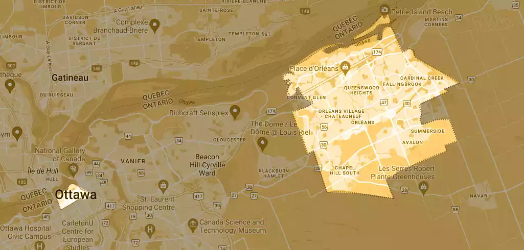 Comparison of the Cost of Living In Orleans With Downtown Ottawa