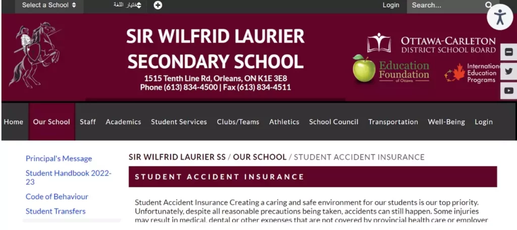 Sir Wilfred Laurier Secondary School