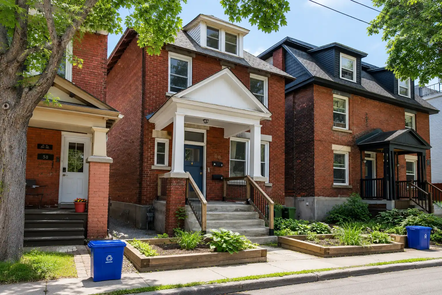 Where to find triplexes in Ottawa